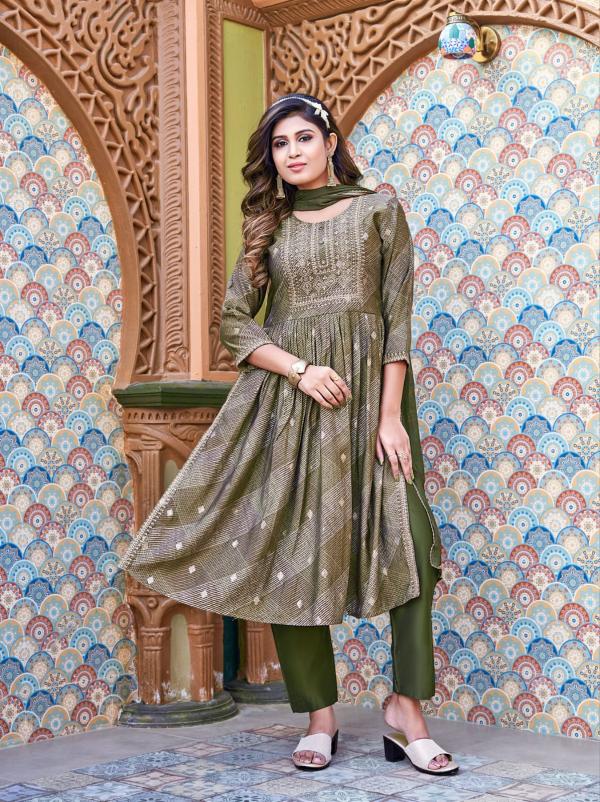 Ossm Mannat Vol 2 Fancy Chanderi Cotton Readymade Collection